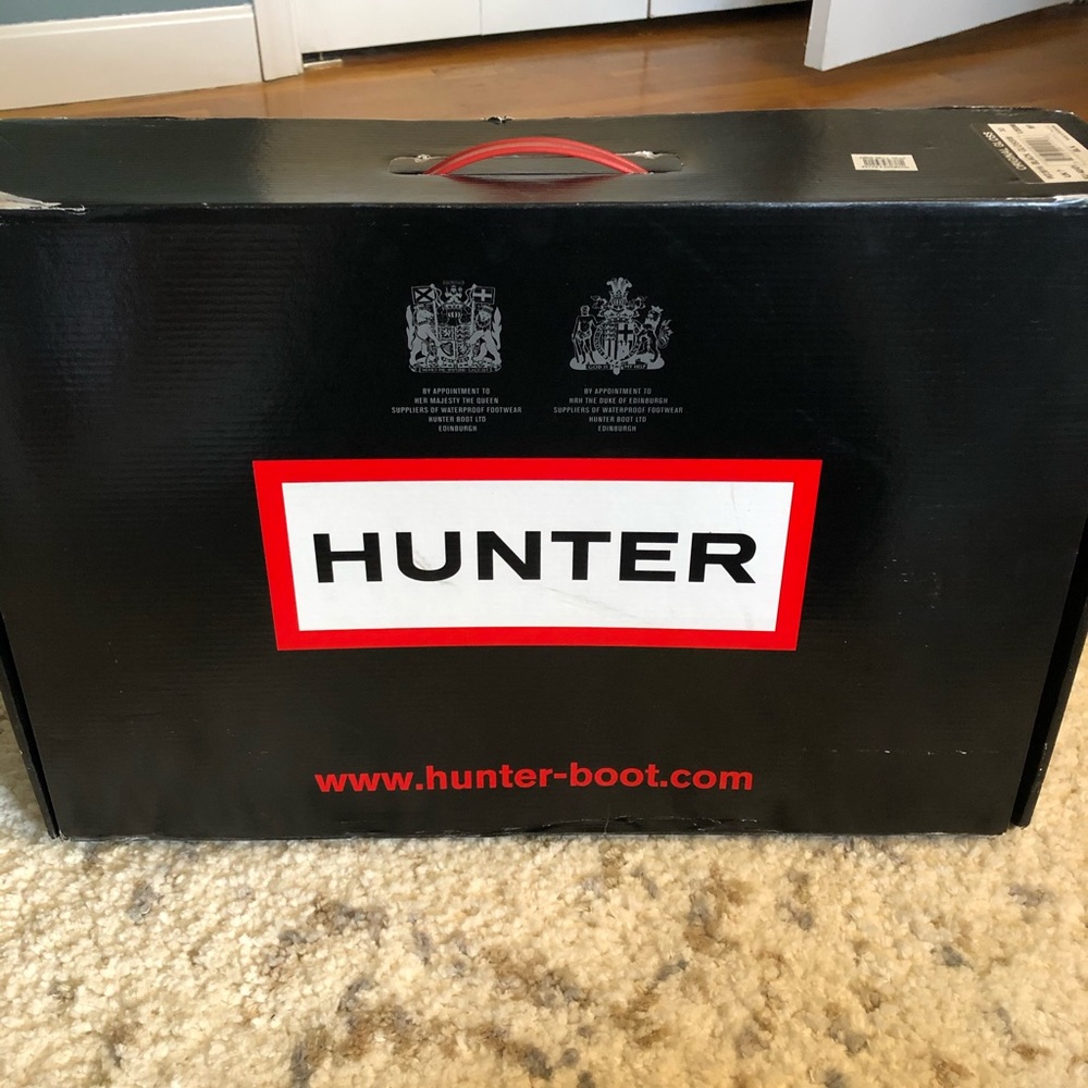 Hunter tall rain boots